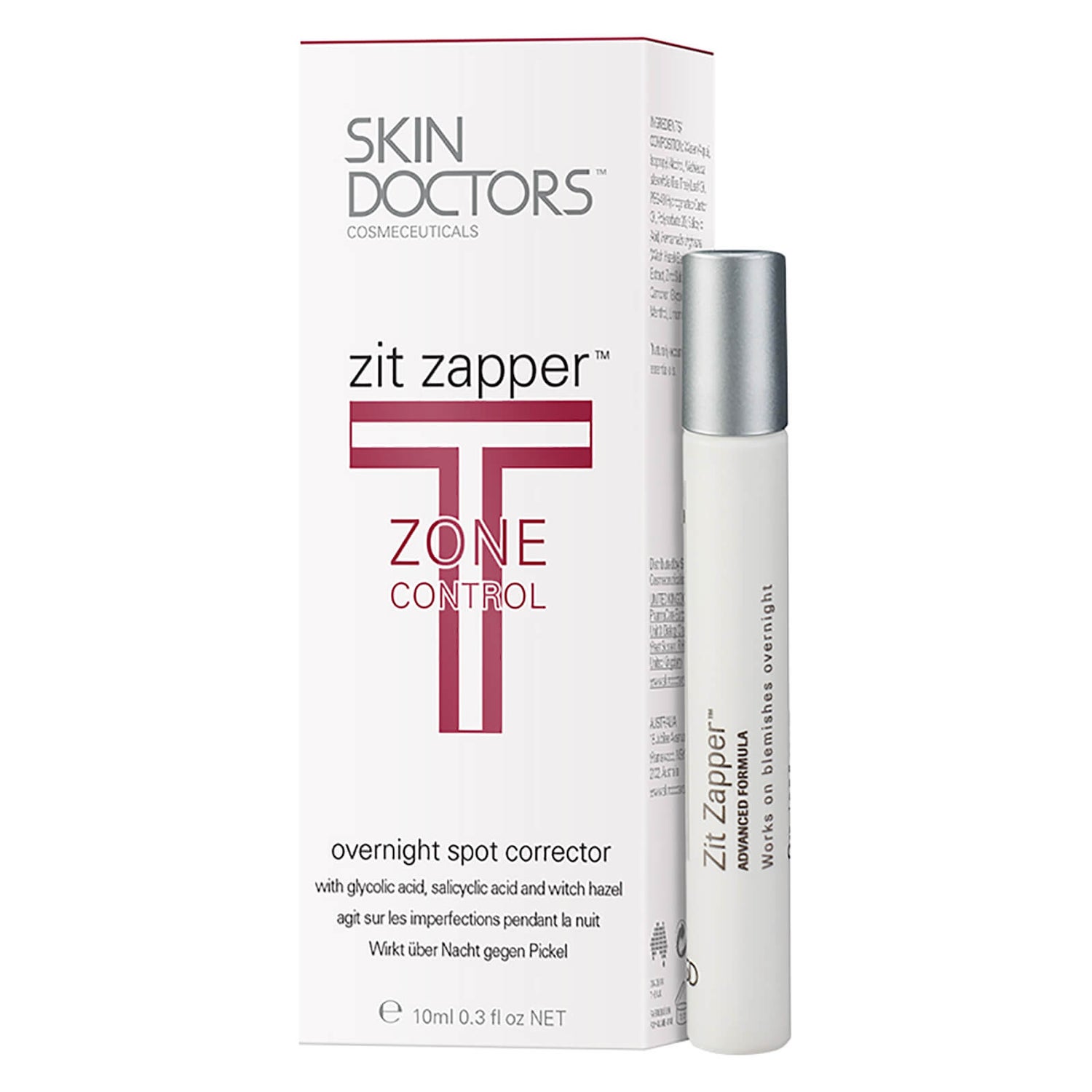 Skin Doctors Zit Zapper korektor na noc zwalczający wypryski (10 ml)