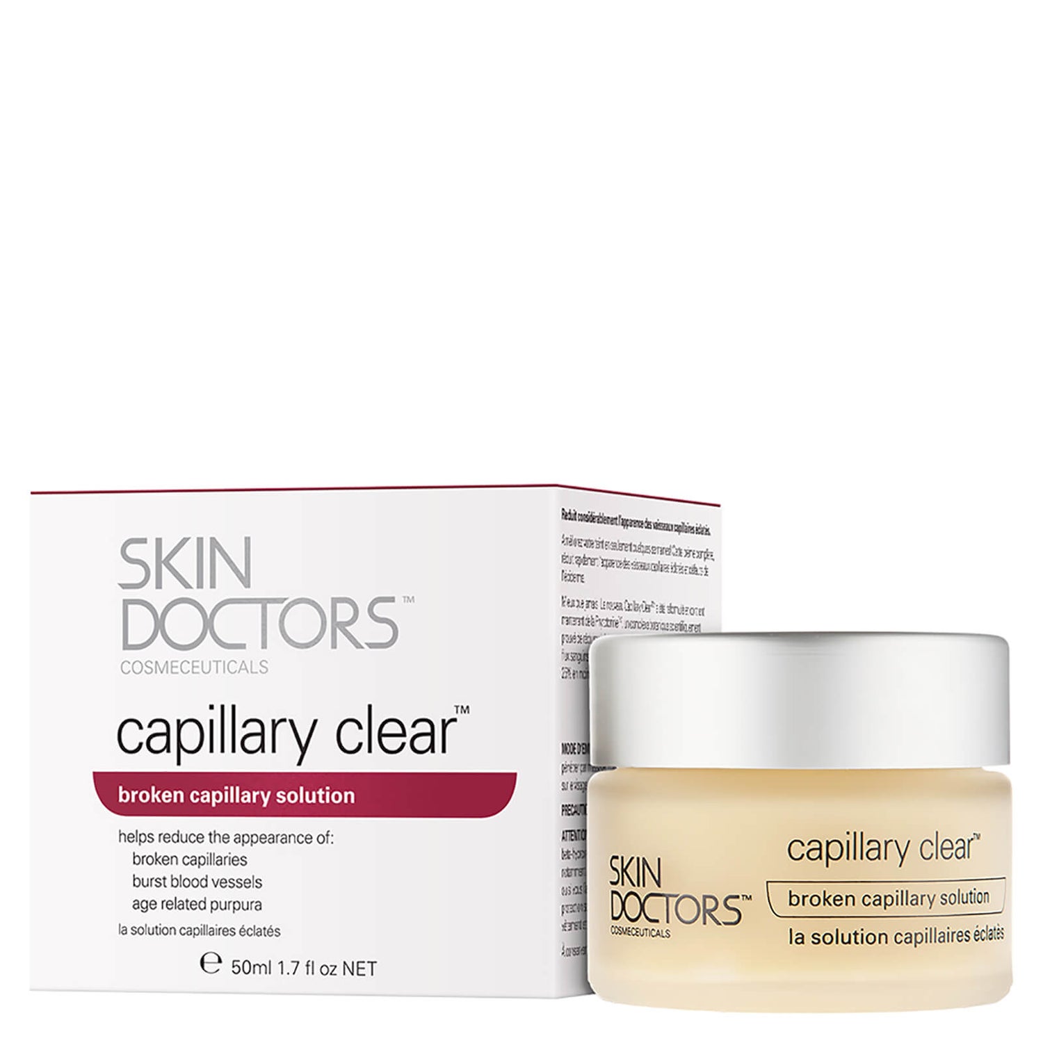 Tratamento de Rosto Capillary Clear da Skin Doctors (50 ml)
