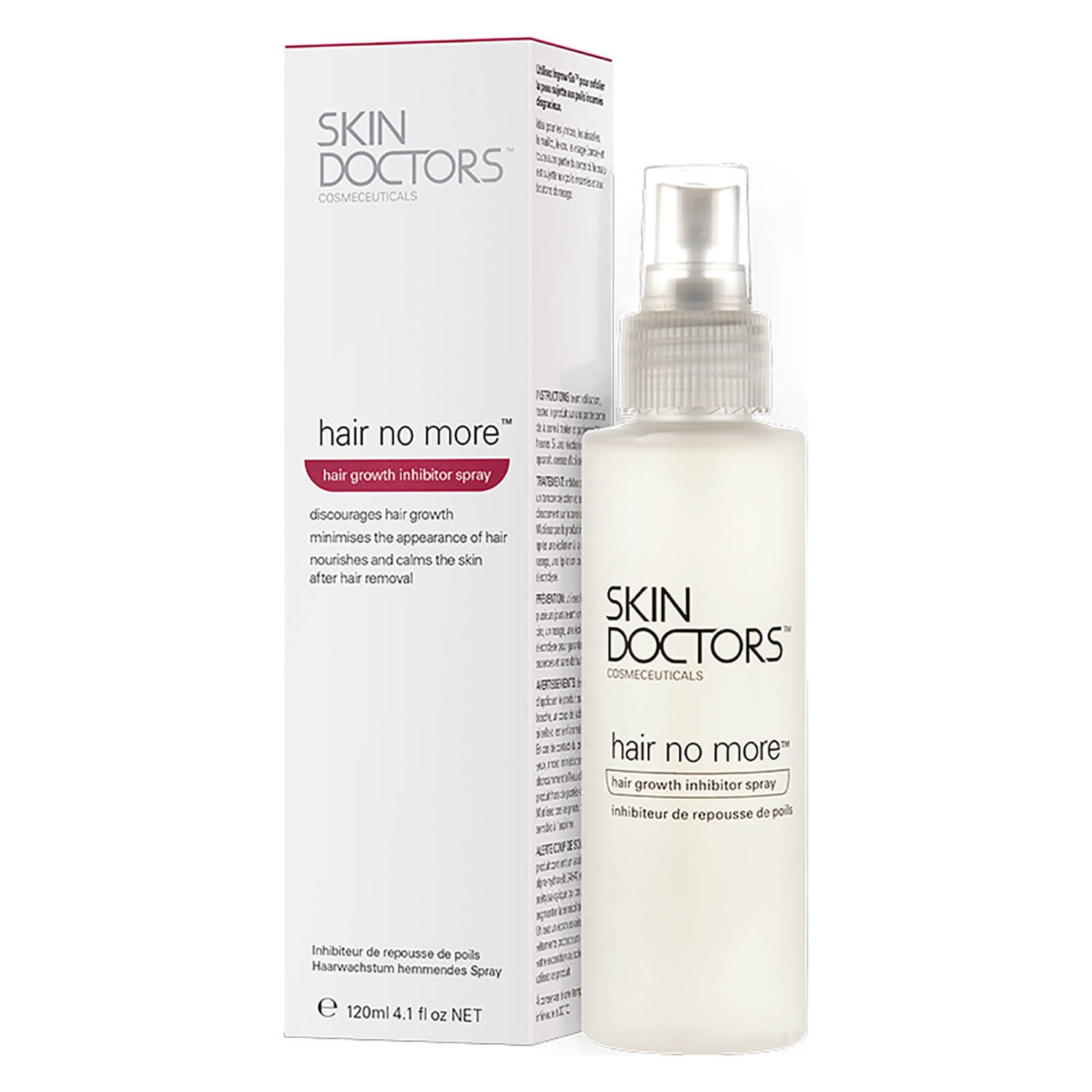 Skin Doctors Hair No More Inhibitor Spray (120ml) - LOOKFANTASTIC