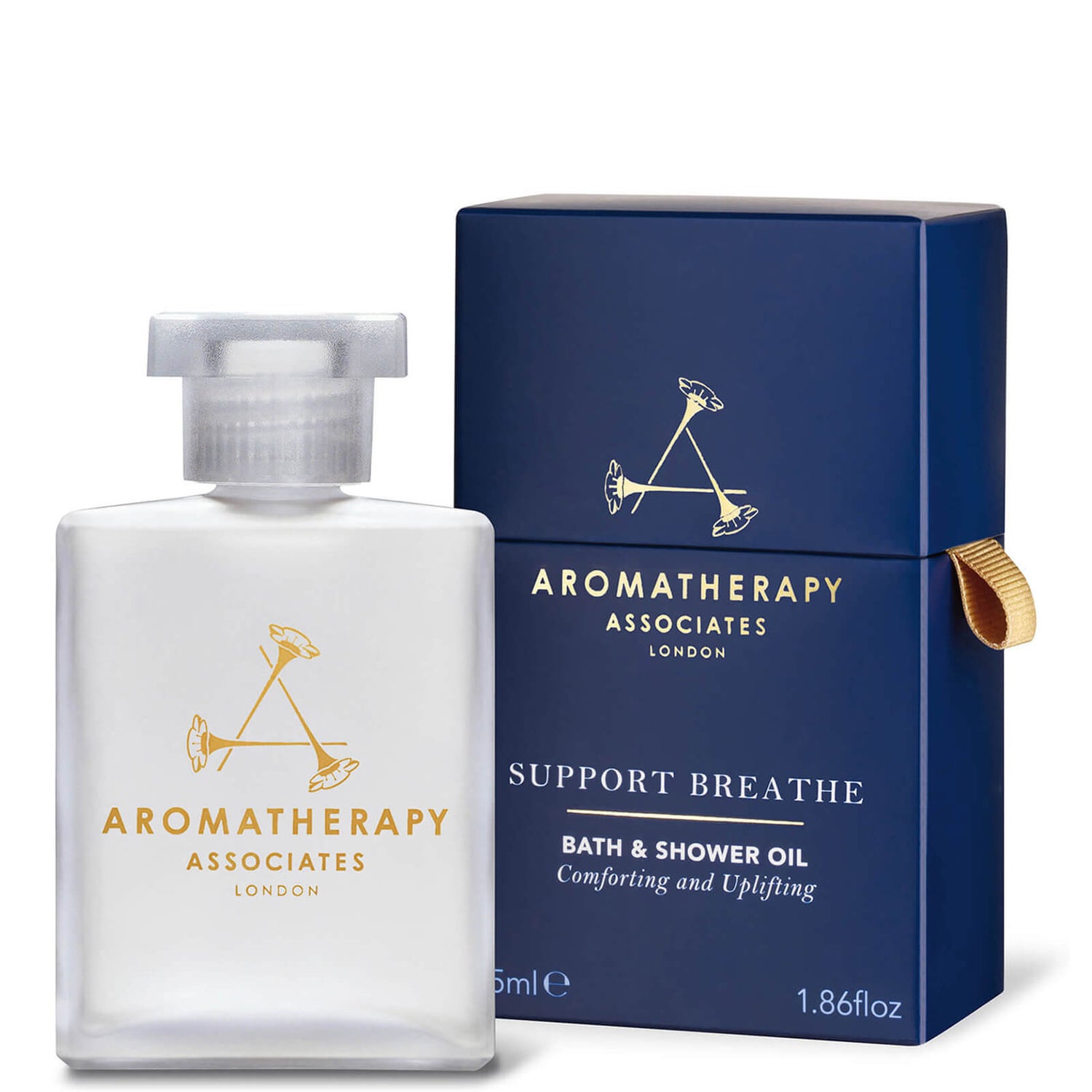 Aromatherapy Associates Support Breathe Bath & Shower Oil (55ml) LOOKFANTASTIC
