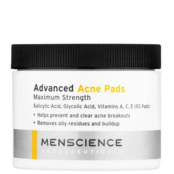 Advanced Acne Pads de Menscience (50 tampons)