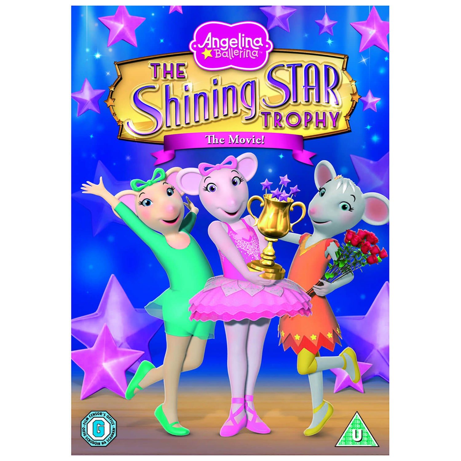 Angelina Ballerina: The Shining Star Trophy DVD - Zavvi UK