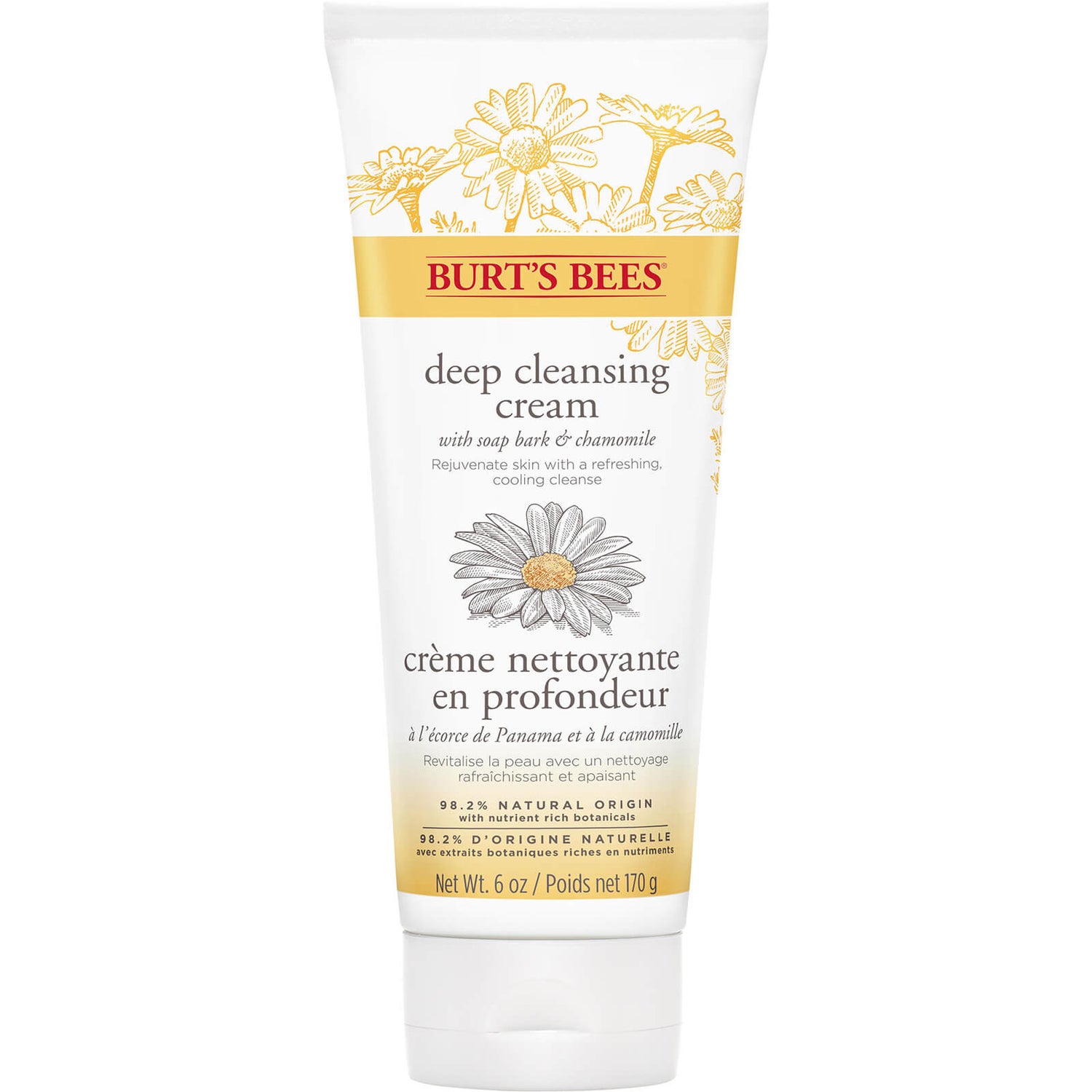 Soap Bark & Chamomile Deep Cleansing Cream Burt's Bees Soap Bark & Chamomile Deep Cleansing Cream Burt's Bees