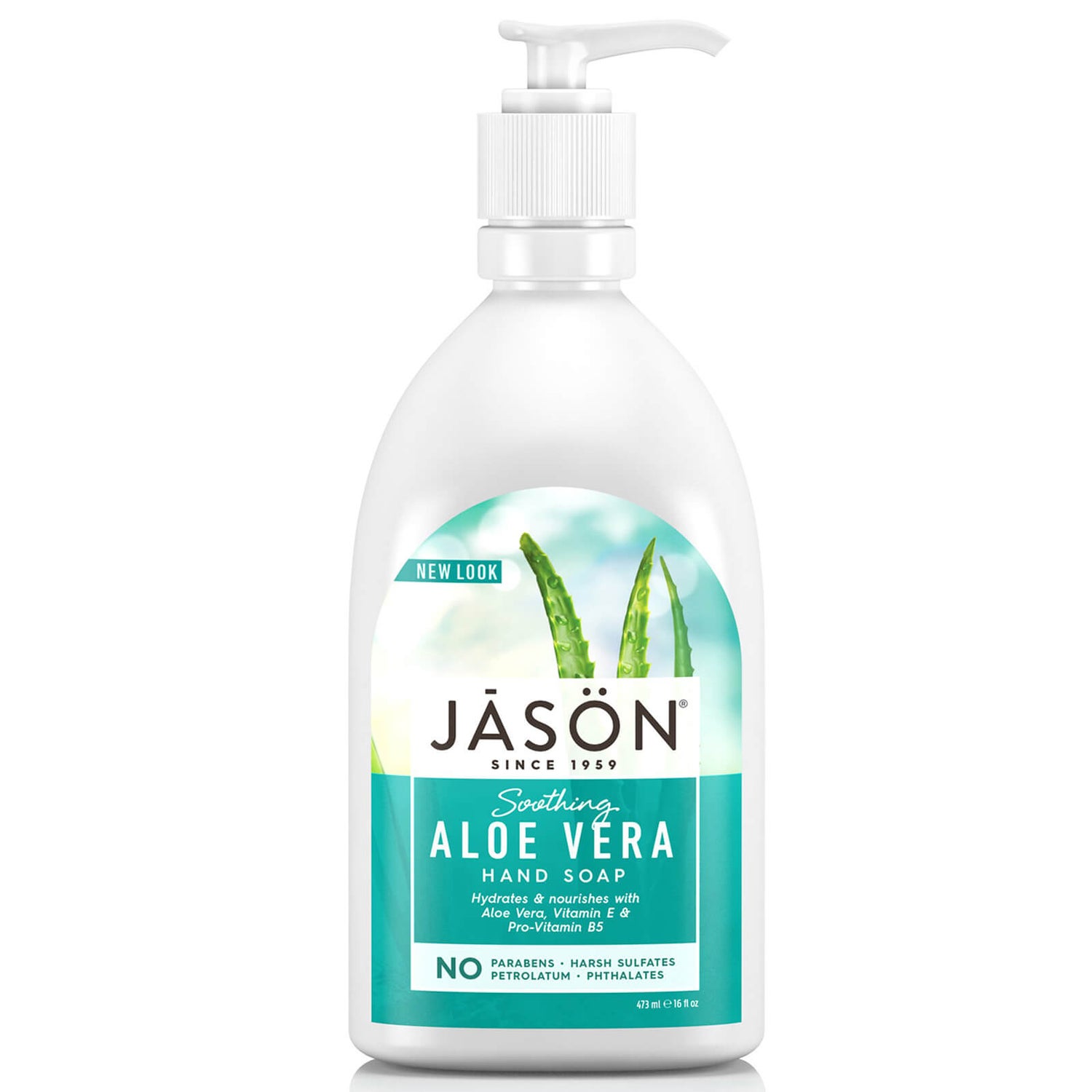 JASON Soothing Aloe Vera Hand Soap (480ml)