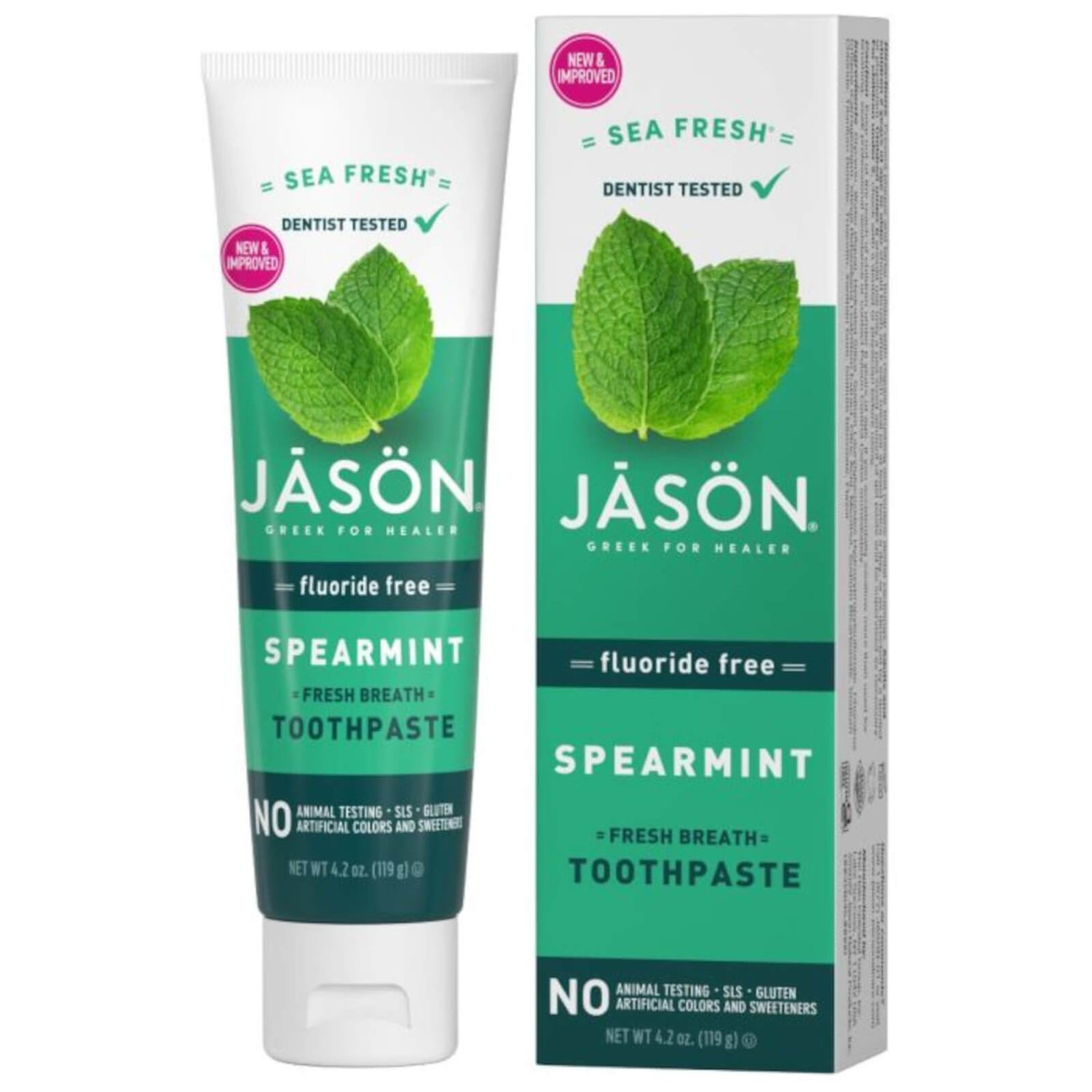 JASON Sea Fresh Strengthening Toothpaste 170g LOOKFANTASTIC