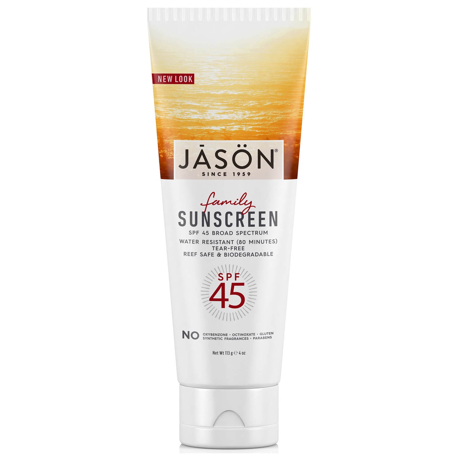 JASON Family Sunscreen Broad Spectrum SPF45 (113 g)