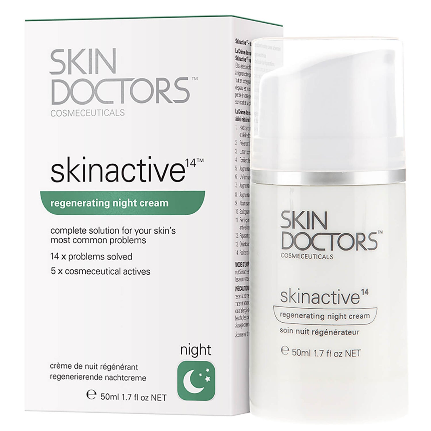 Crema de noche regenerante (50ml) Skin Doctors 14