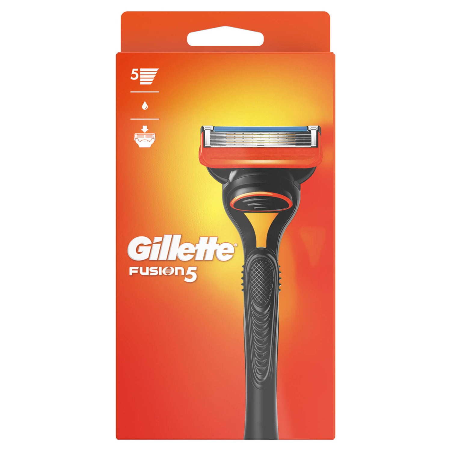 Gillette Fusion5 Razor close, longlasting shave Gillette UK