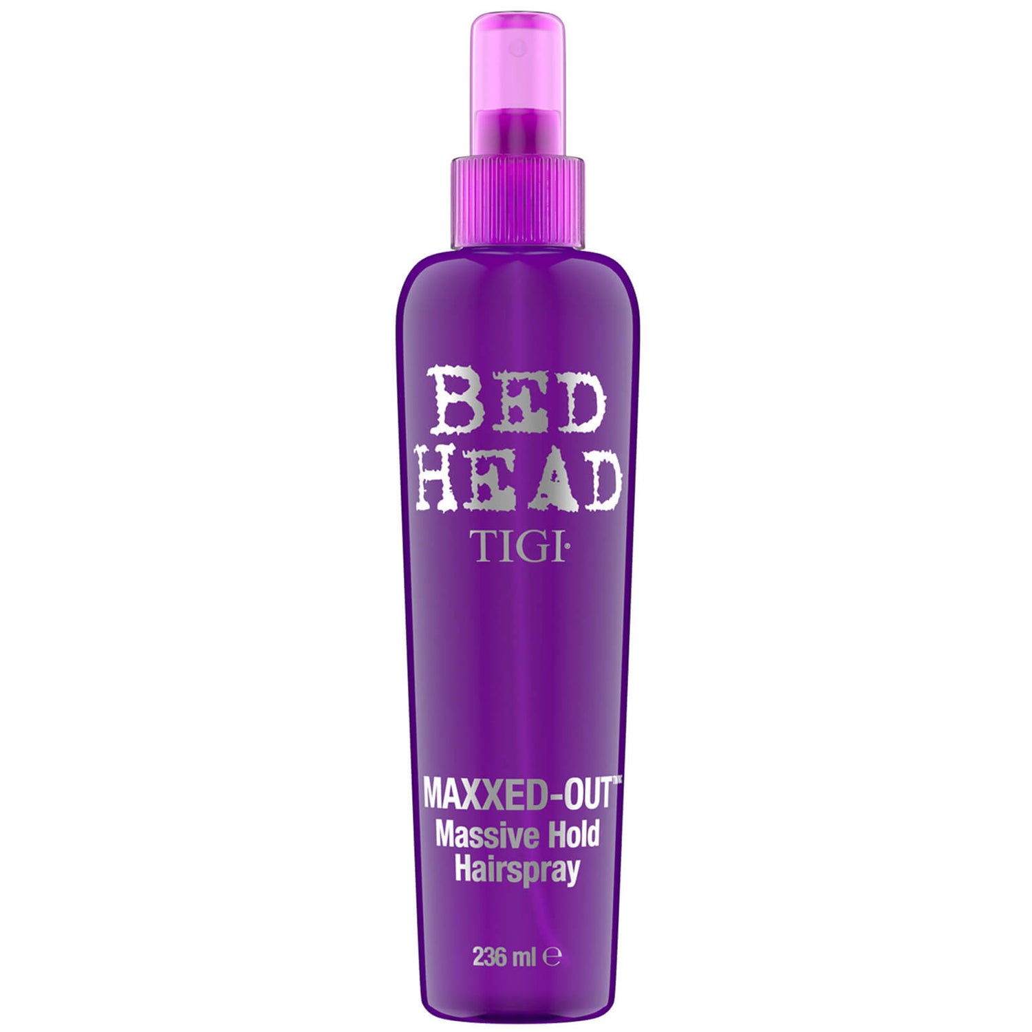 TIGI Bed Head Maxxed Out Massive Hold Hairspray (236ml) lookfantastic