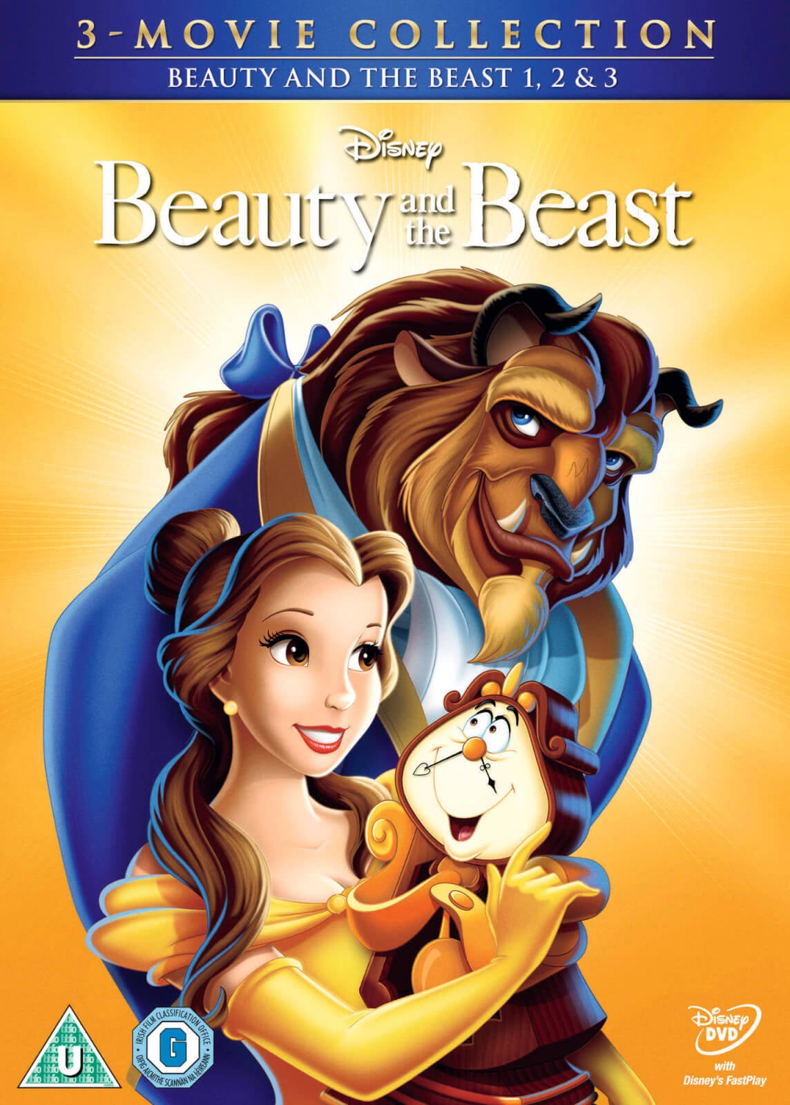 The　World　the　Beauty　and　Zavvi　DVD　Beast　Belle's　Christmas　Magical　Enchanted　UK