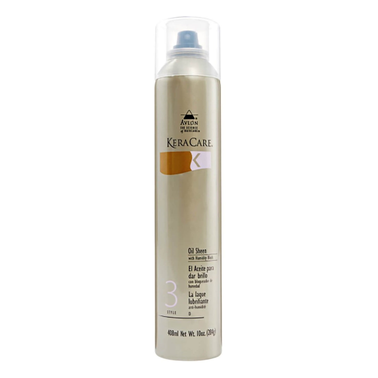 Keracare Oil Sheen Spray 408ml Lookfantastic