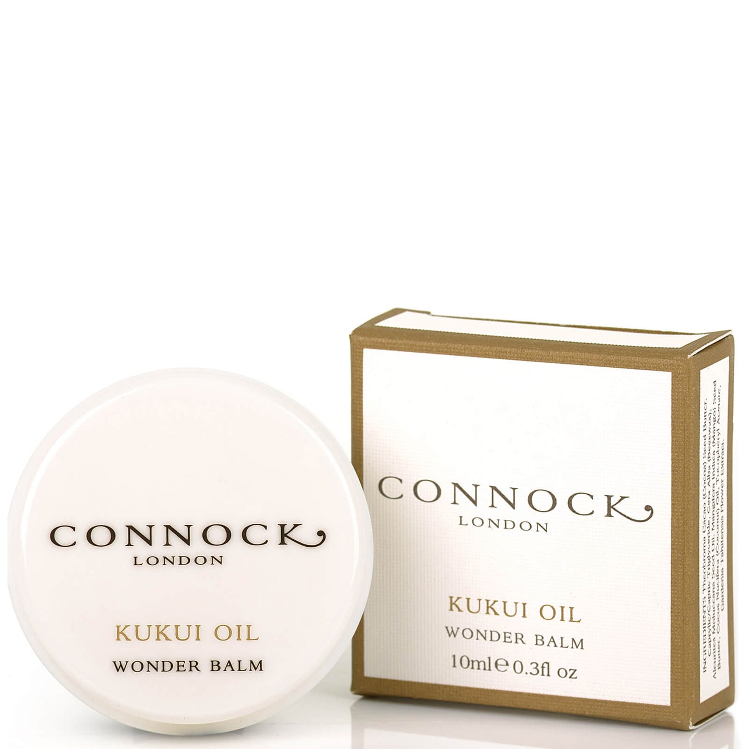 Baume miraculeux à l'huile de Kukui de Connock London (10ml)