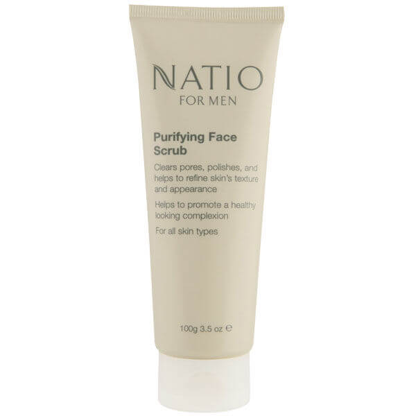 Natio For Men Purifying Face Scrub (3.5 oz)
