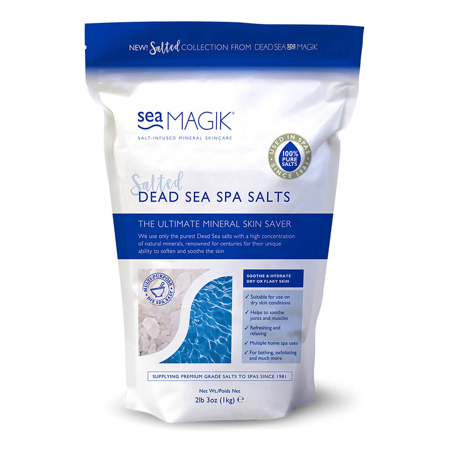 Sea Magik Dead Sea Spa Salts 1kg