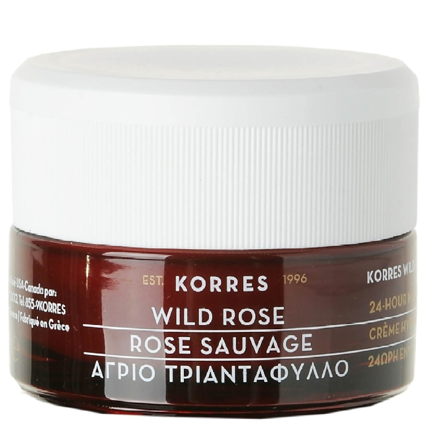 KORRES Natural Wild Rose Brightening Day Cream for Oily/Combination Skin 40ml