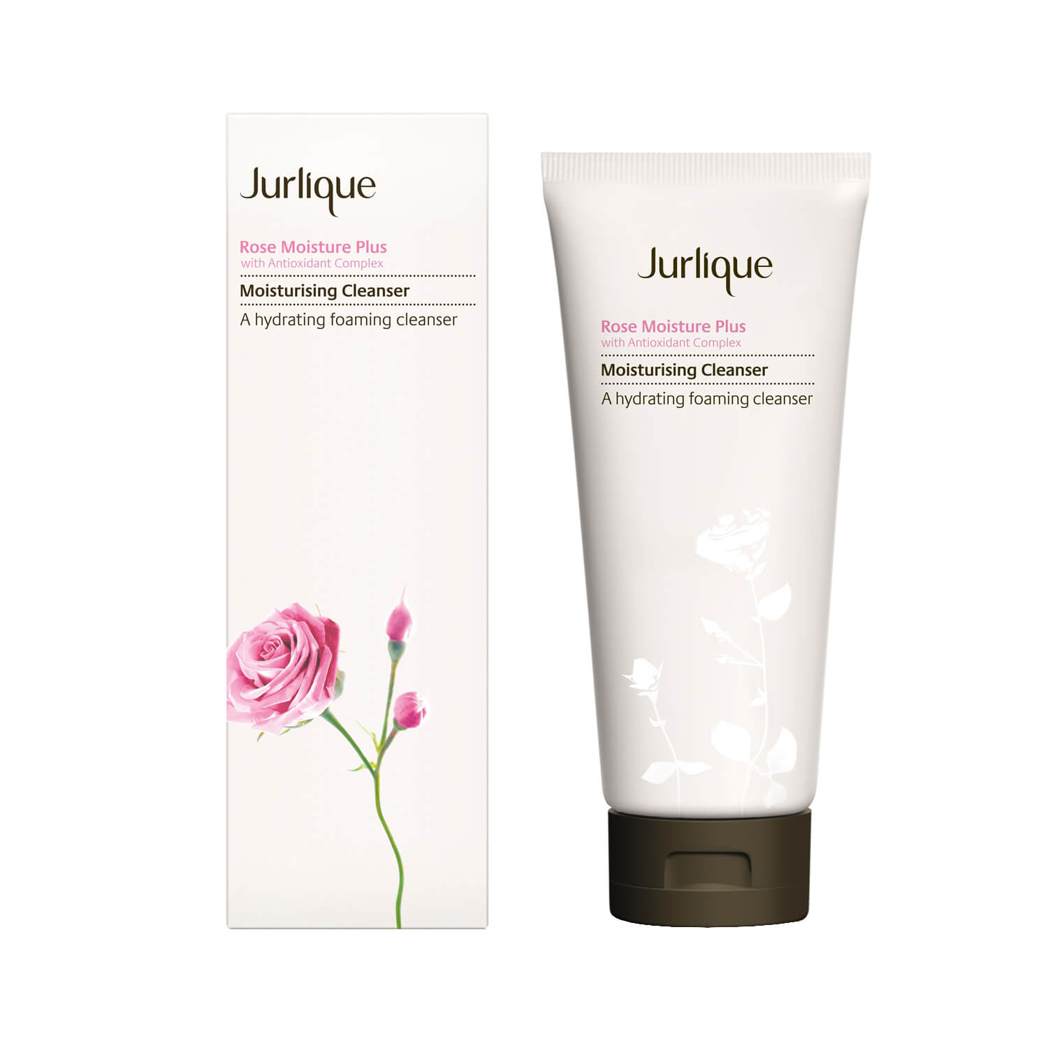 Jurlique Rose Moisture Plus with Antioxidant Complex Moisturising Cleanser (80ml)