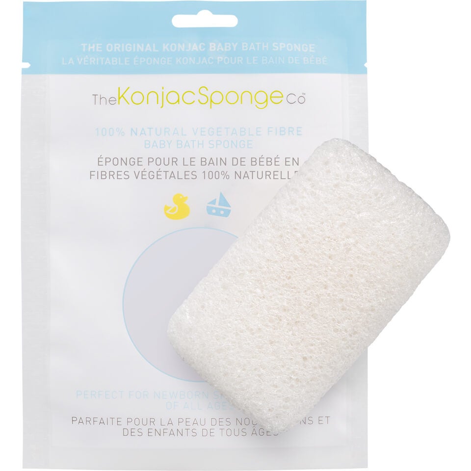 The Konjac Sponge Company Baby Bath Sponge gąbka do kąpieli dla niemowląt