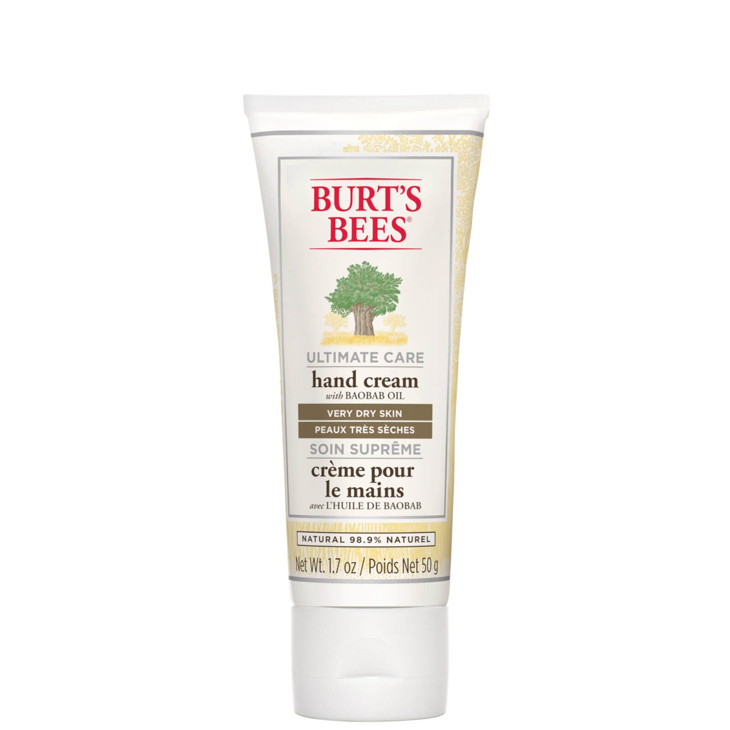 Burt's Bees Ultimate Care Hand Cream (50g) LOOKFANTASTIC