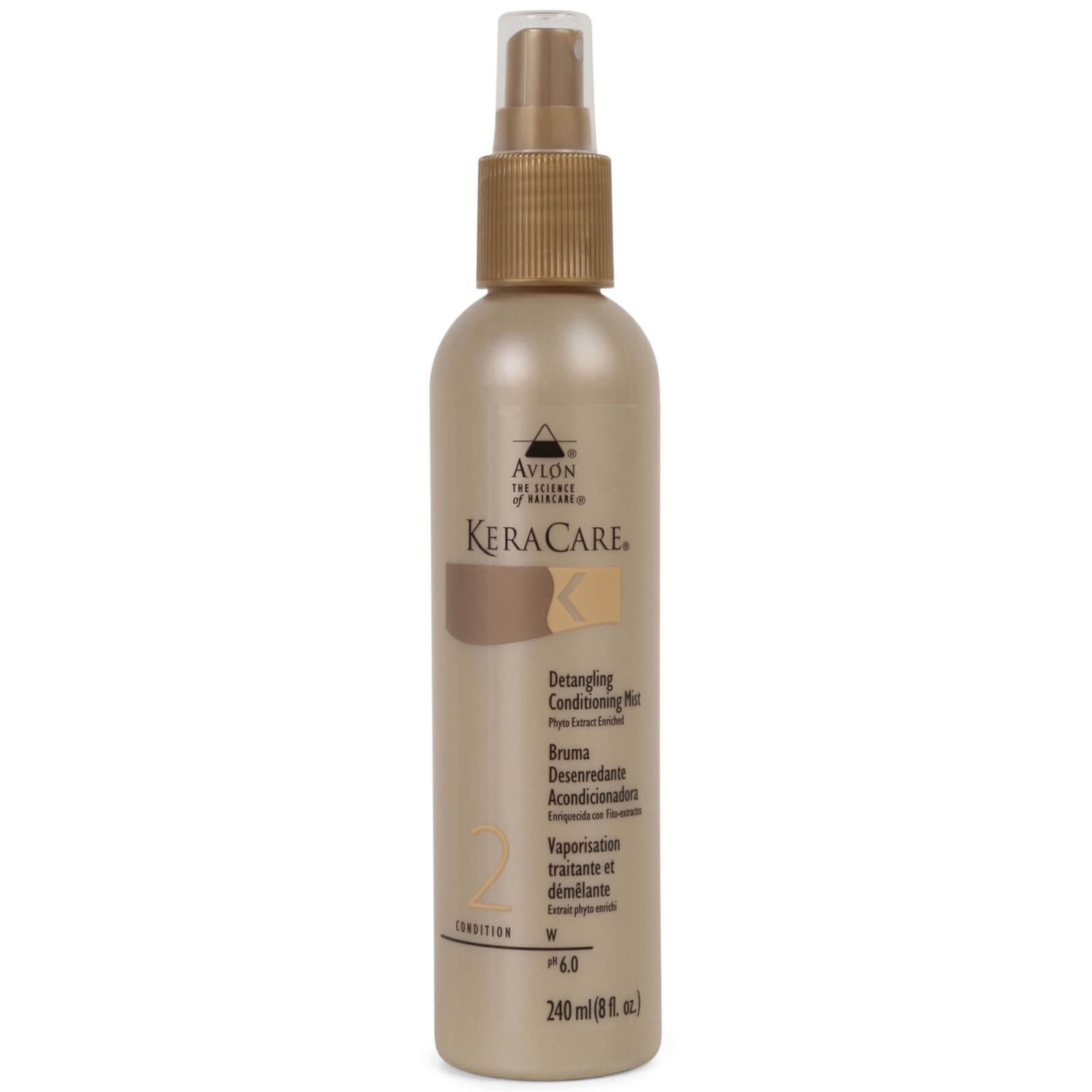 KeraCare Spray Districante Emolliente (240ml) LOOKFANTASTIC