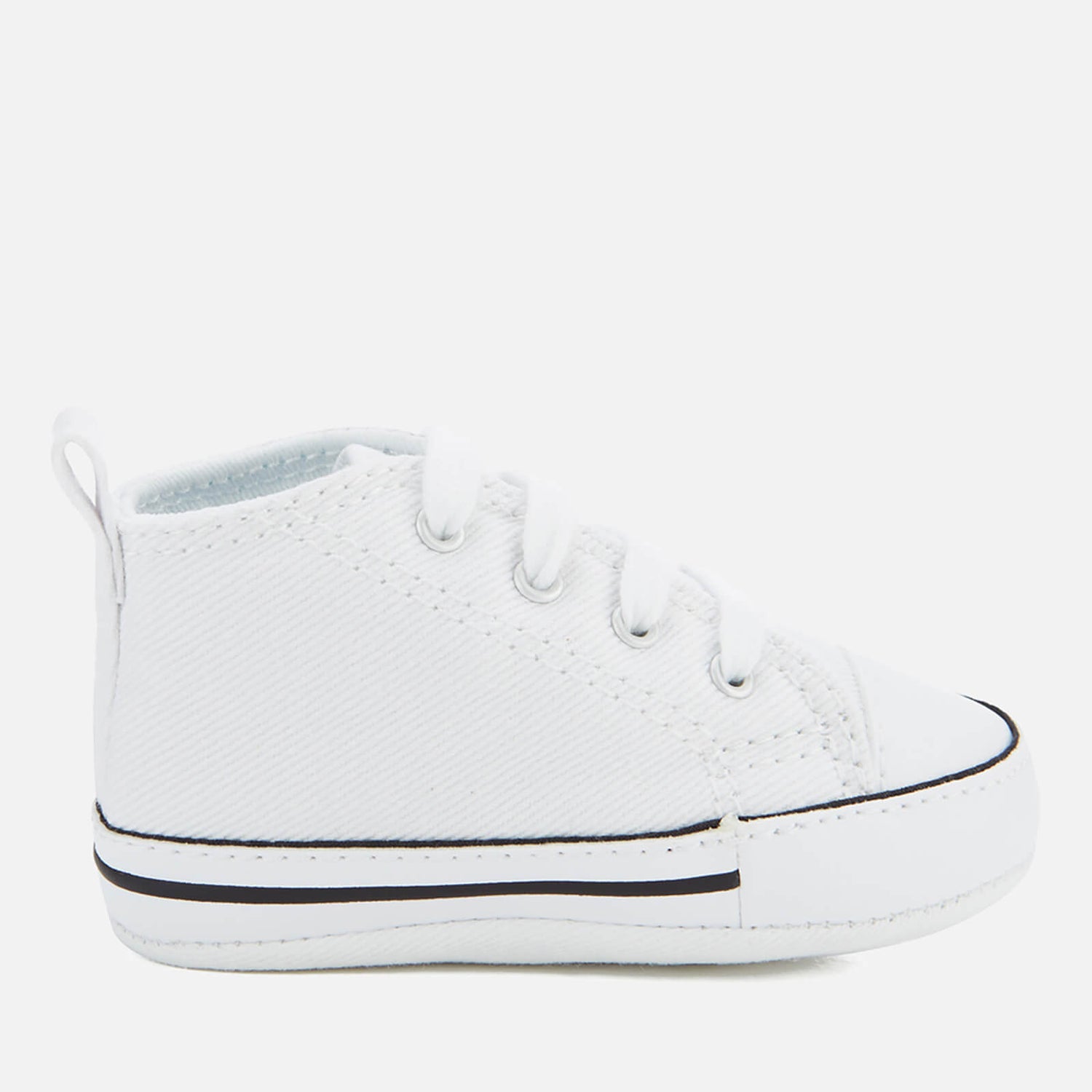 baby white converse