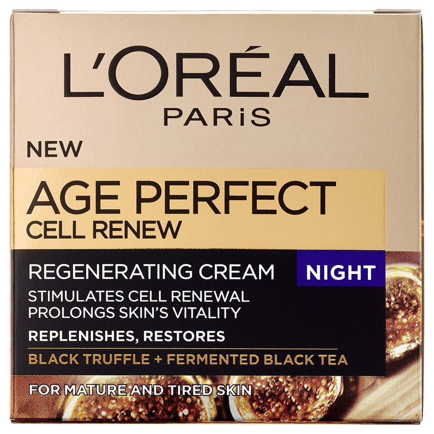 Soin de renaissance cellulaire nuit "Age Perfect" de L'Oréal Paris - (50 ml)