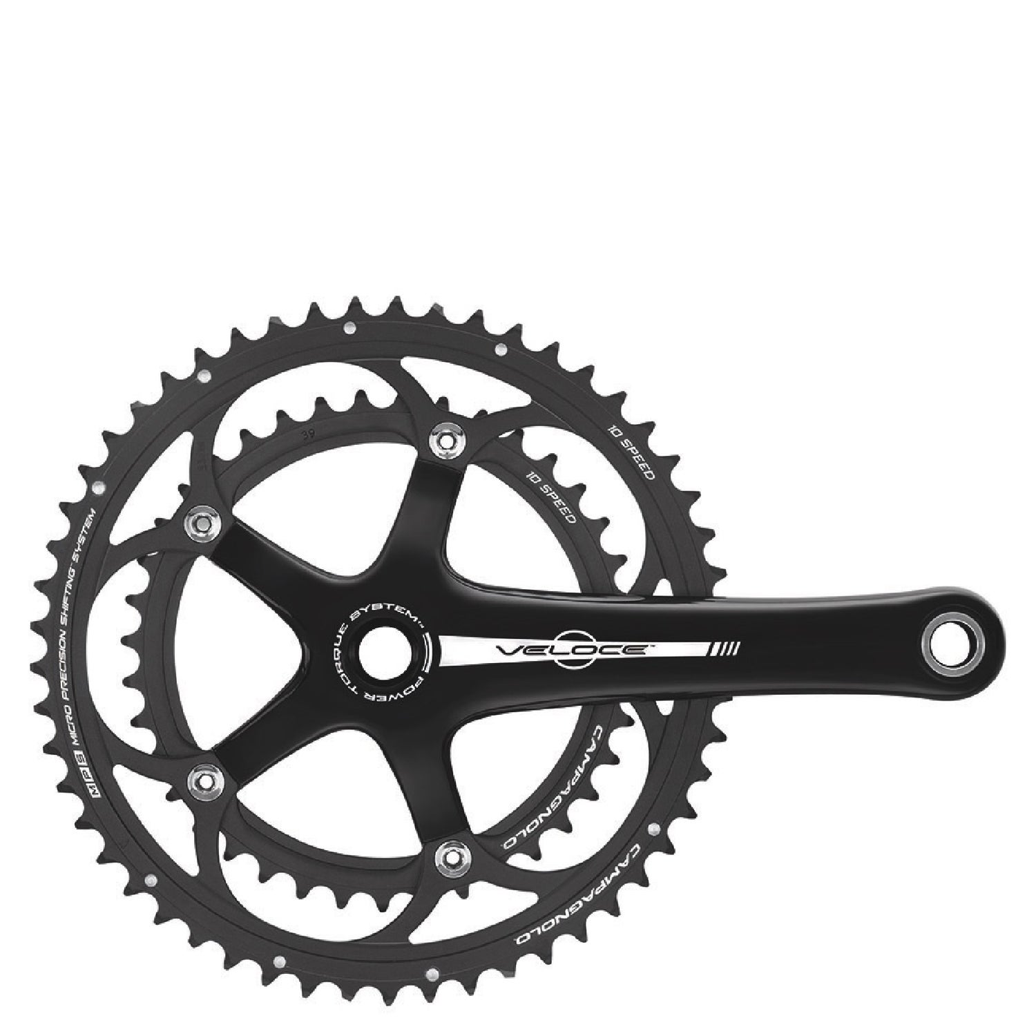 Campagnolo Veloce 10 Speed Power Torque Chainset ProBikeKit UAE