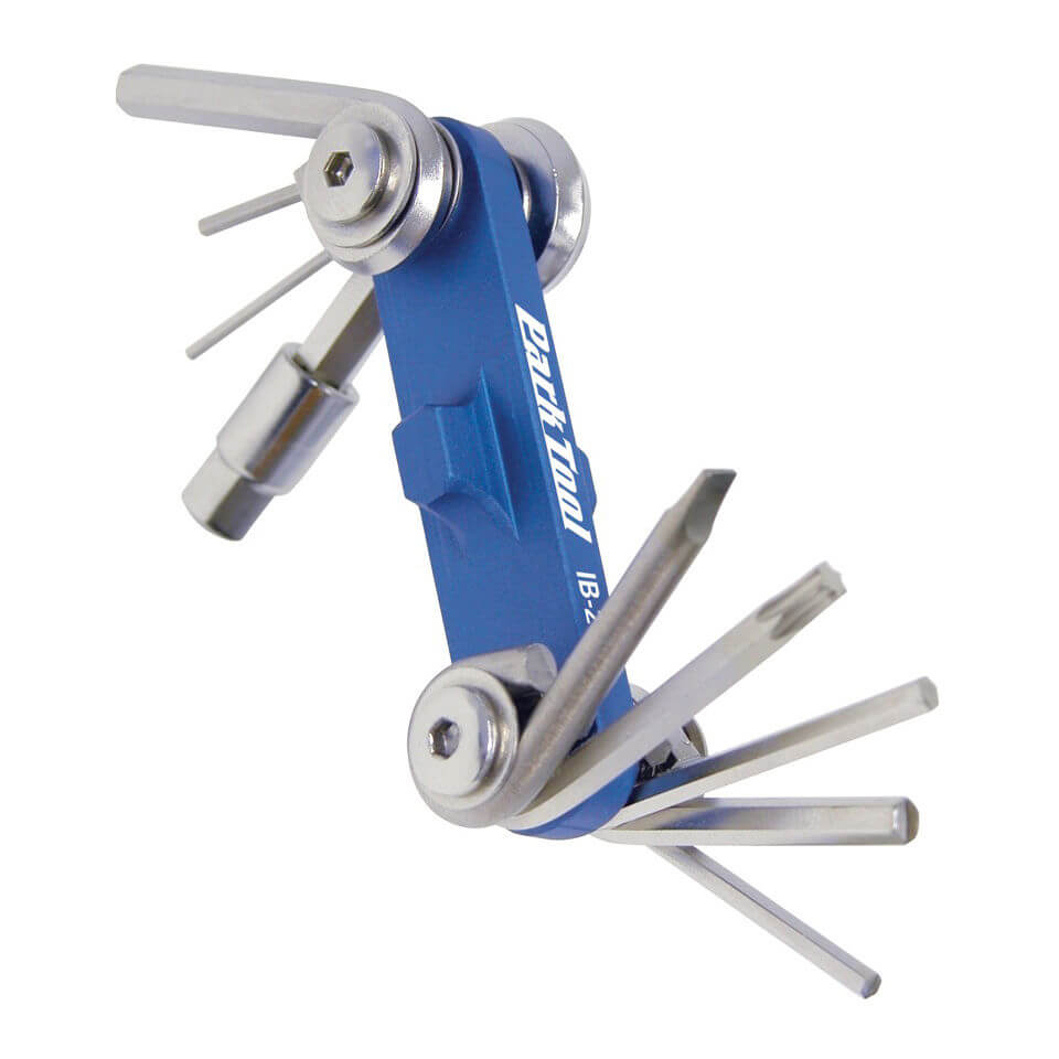 I-Beam Mini Fold-Up Hex Wrench Screwdriver & Star-Shaped Park Tool IB-2 