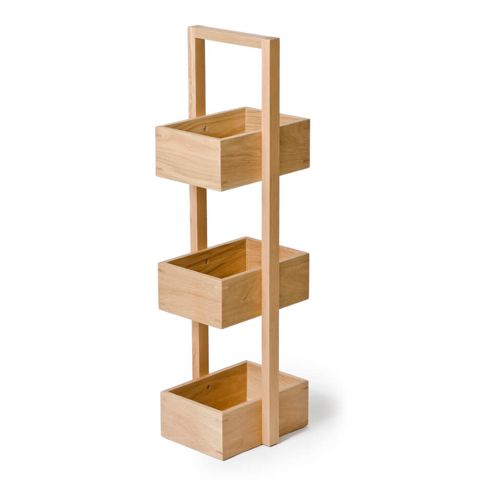 Wireworks Mezza Natural Oak Caddy