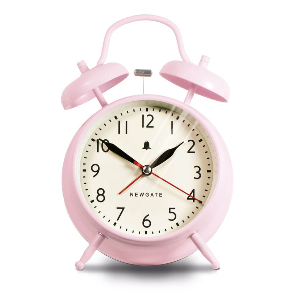 Newgate New Covent Garden Clock Dreamy Pink