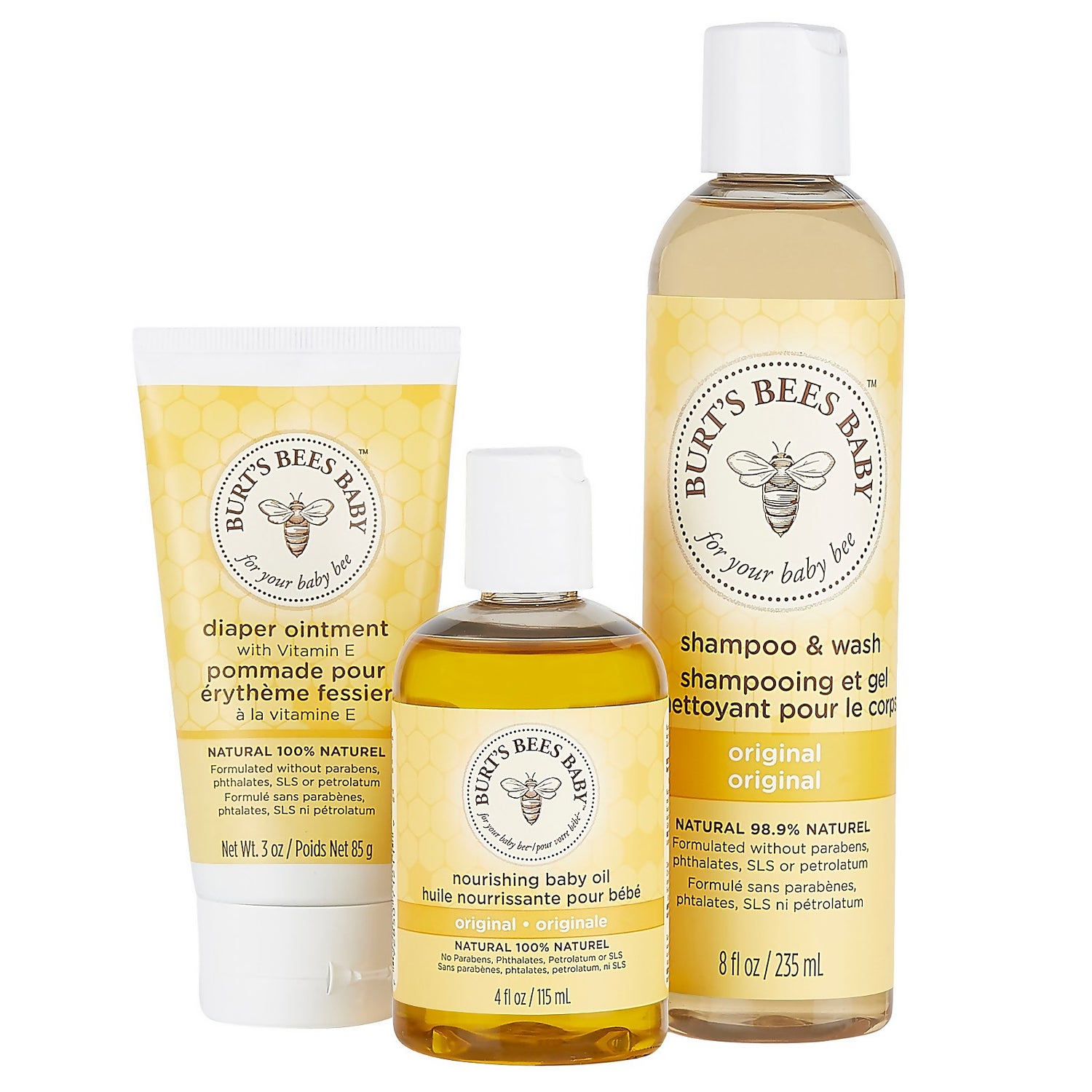 Burt's Bees Baby Bath Gift Set / Burt S Bees Baby Bee Bubble Bath 350