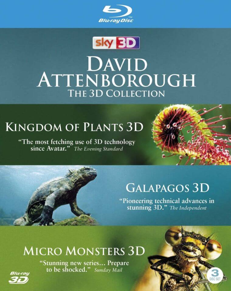 Amazon.com: David Attenborough The 3D Collection - Volume II