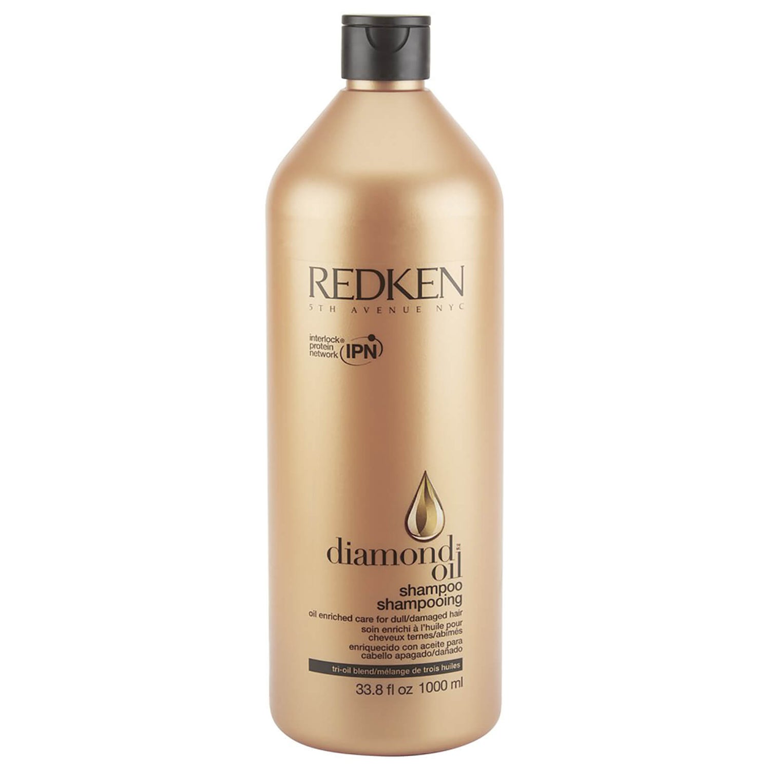 Redken Oil 1000ml Shampoo - LOOKFANTASTIC