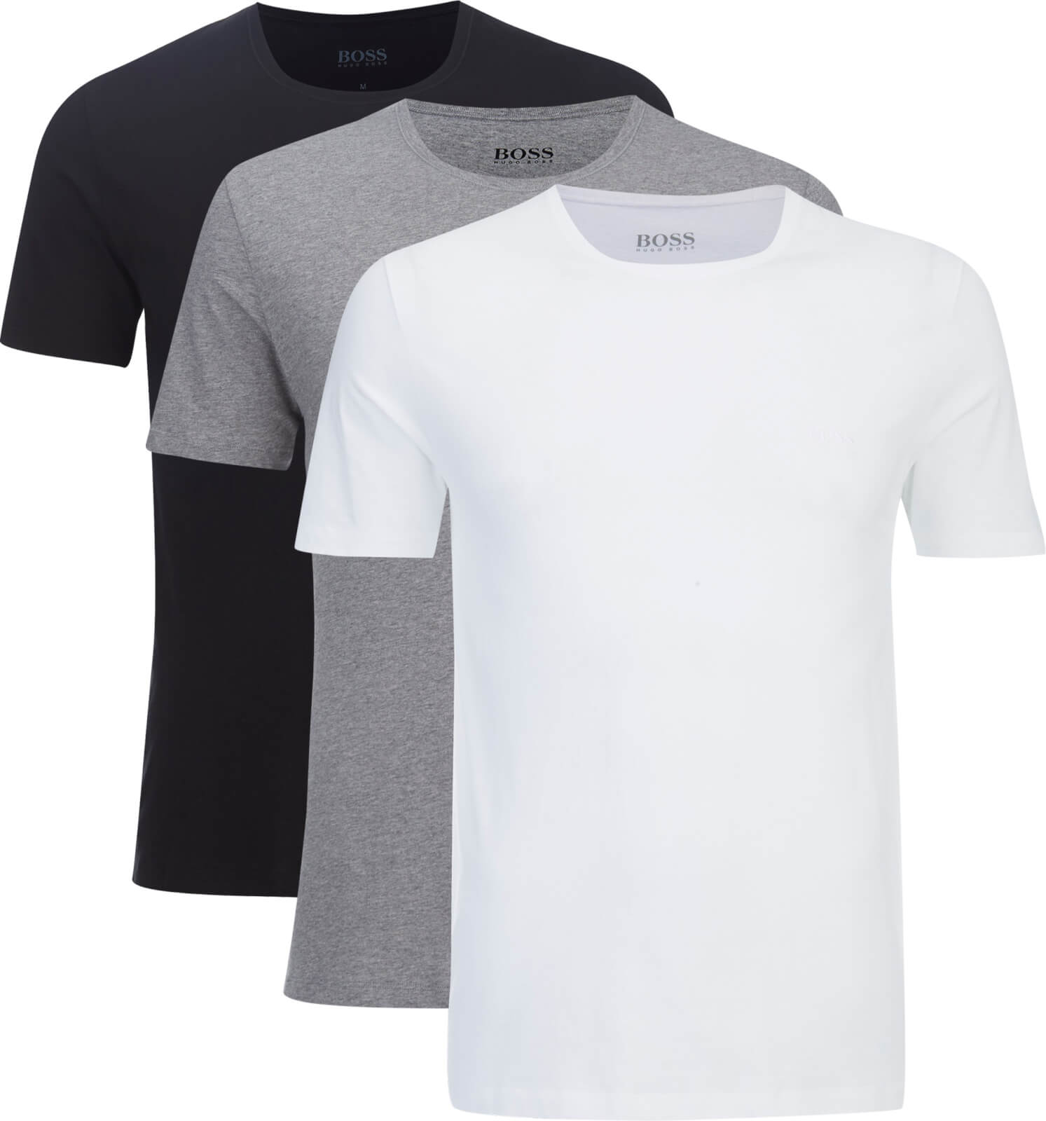 BOSS Men's Three Pack TShirts Assorted