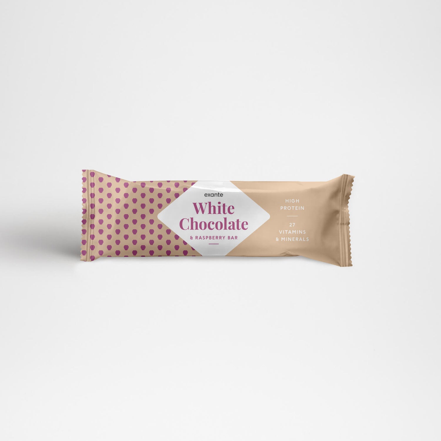 Meal Replacement White Chocolate &amp; Raspberry Bar