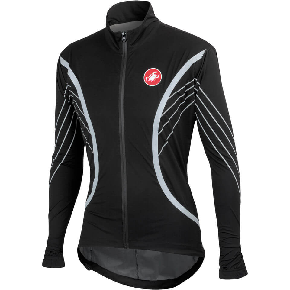 Castelli Misto Rain Jacket Black ProBikeKit Australia
