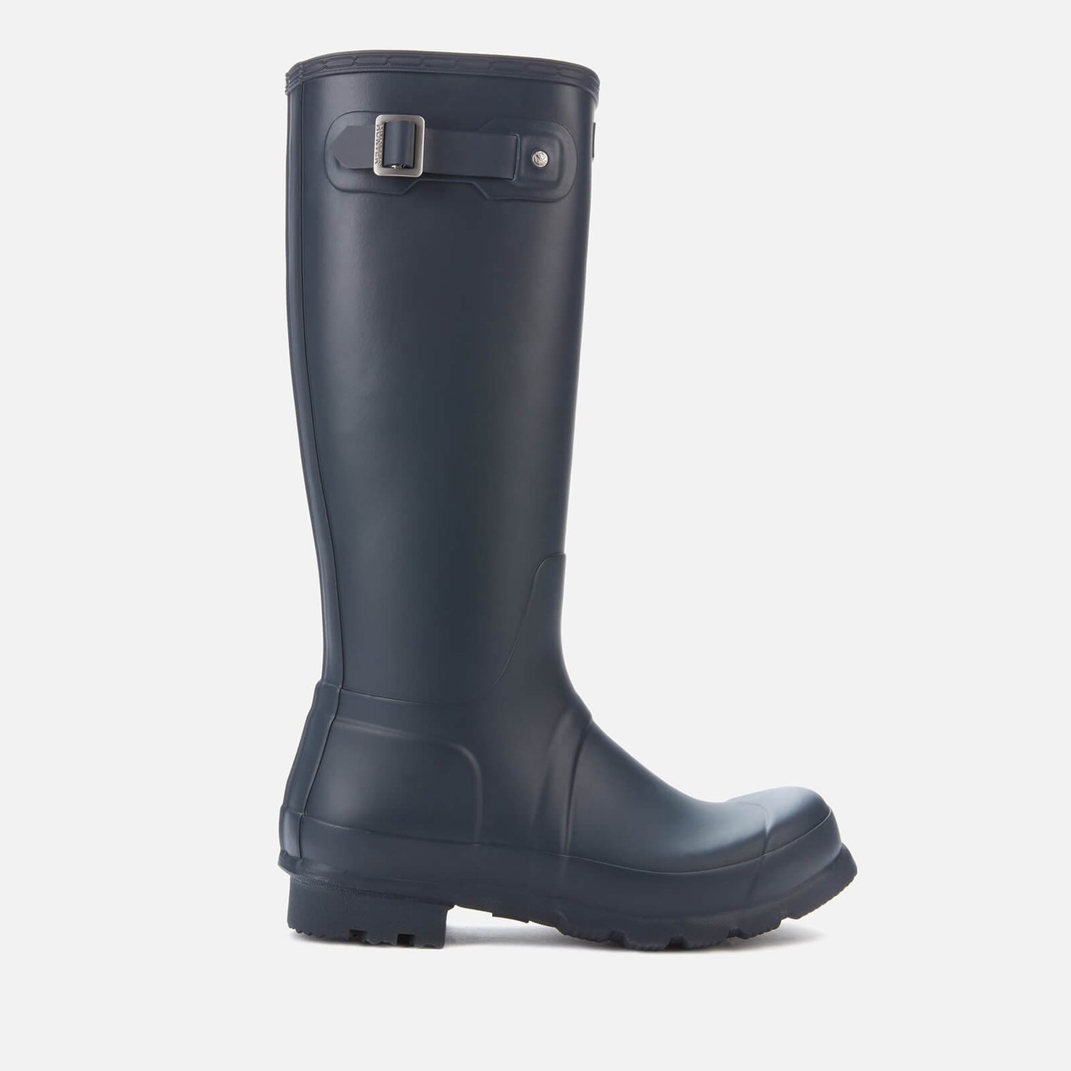 mens navy hunter wellies