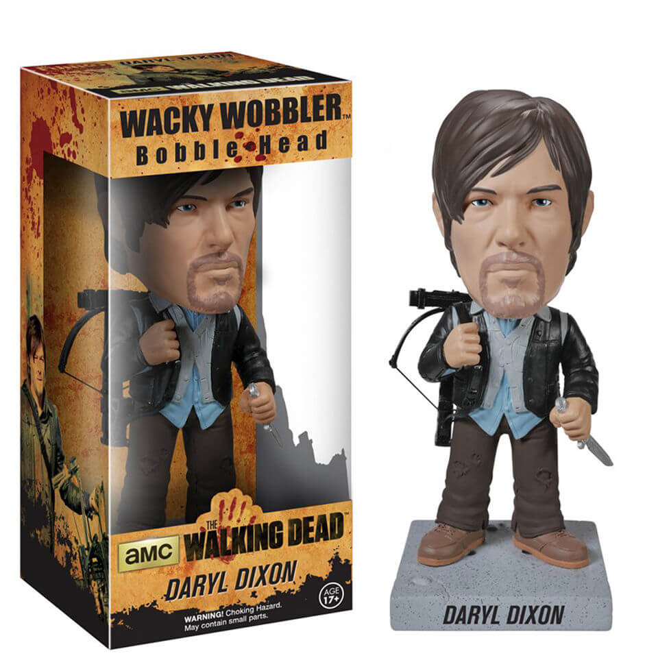 The Walking Dead Biker Daryl Funko Bobblehead Figur Merchandise Zavvi