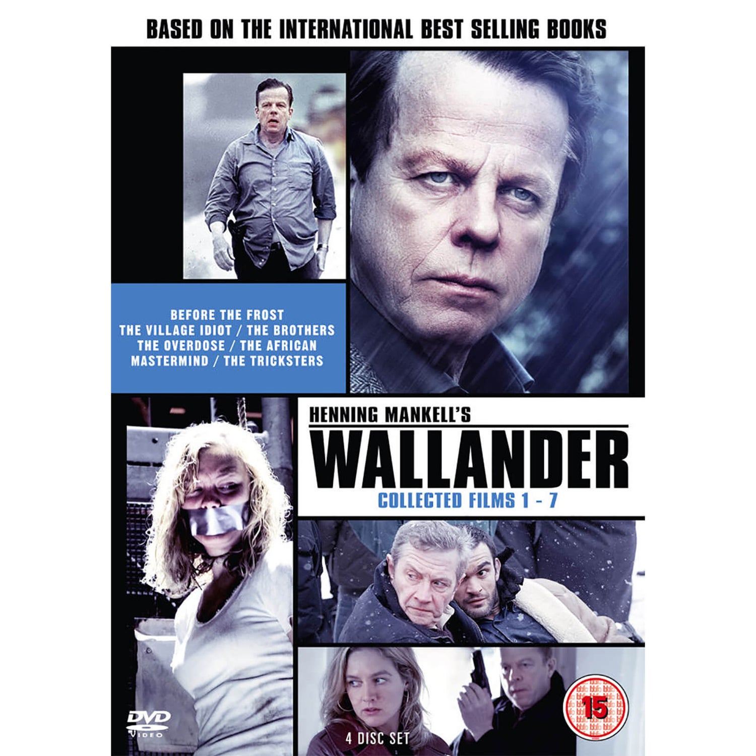 Wallander - Films 1-7 DVD - Arrow Films UK