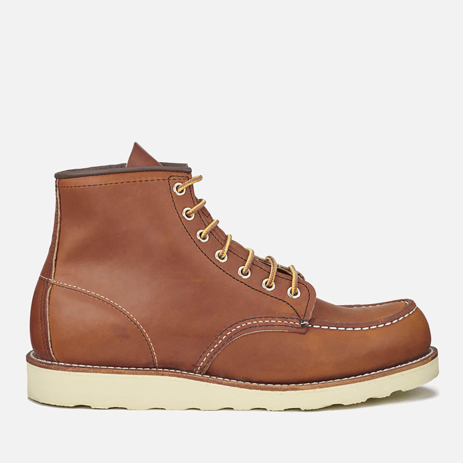 Red Wing Men's 6 Inch Moc Toe Leather Lace Up Boots - Oro Legacy ...