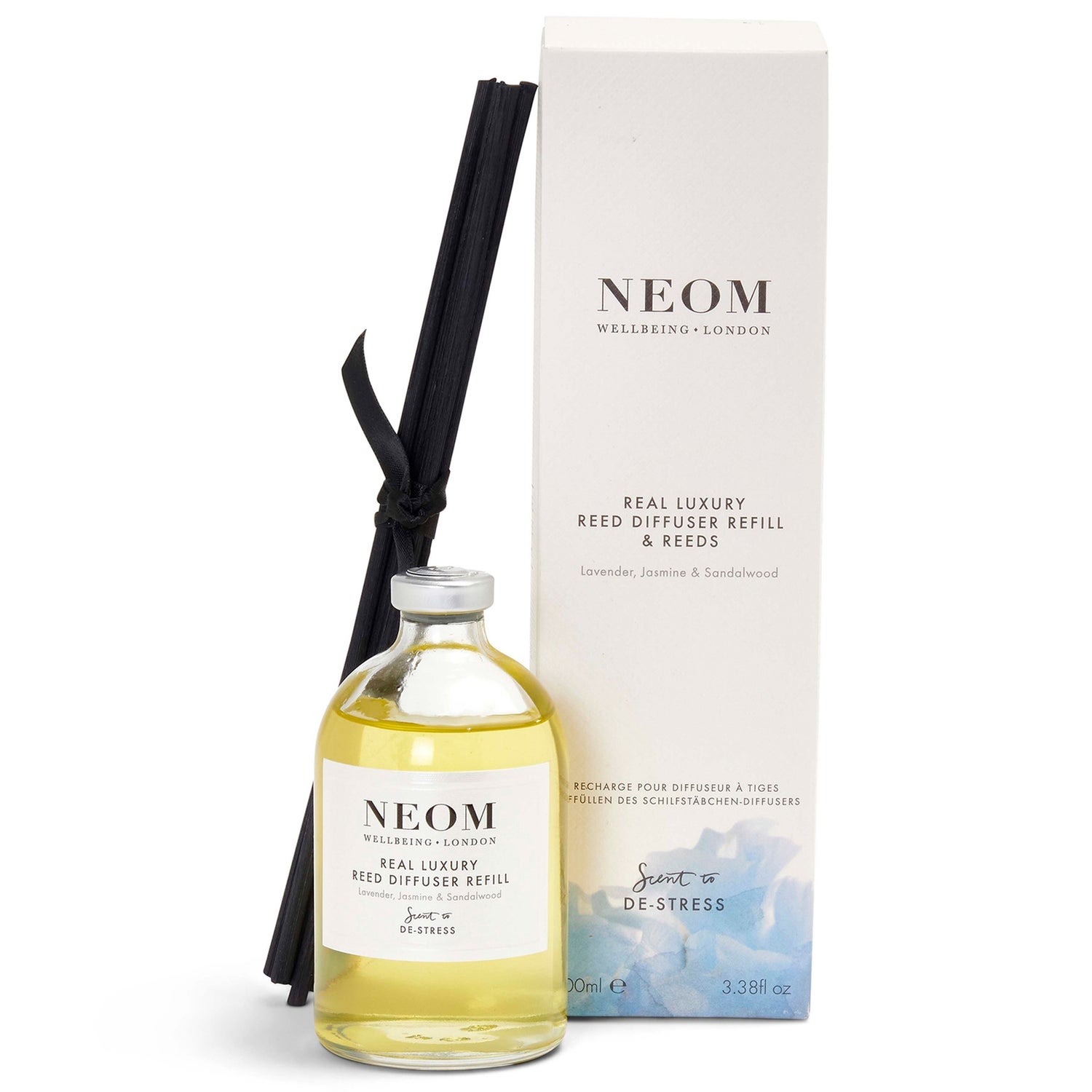 NEOM Real Luxury DeStress Reed Diffuser Refill LOOKFANTASTIC IE
