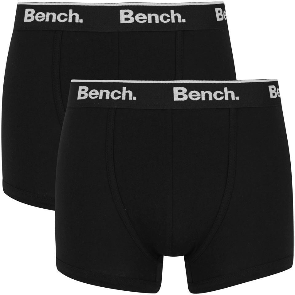 Bench Herren 2er-Pack Boxershorts - Schwarz Clothing