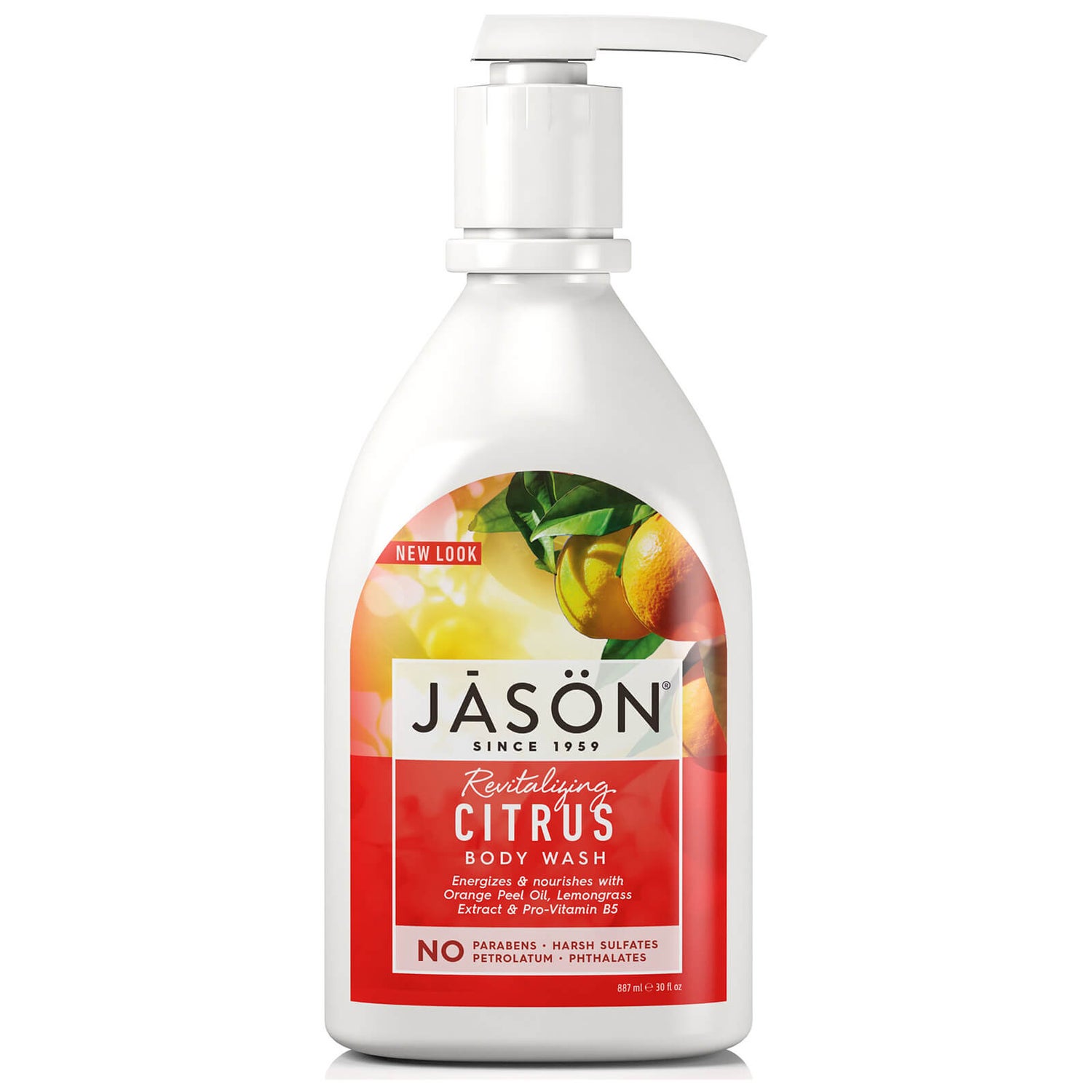 Гель для душа «Лимон» JASON Revitalizing Citrus Body Wash 887 мл