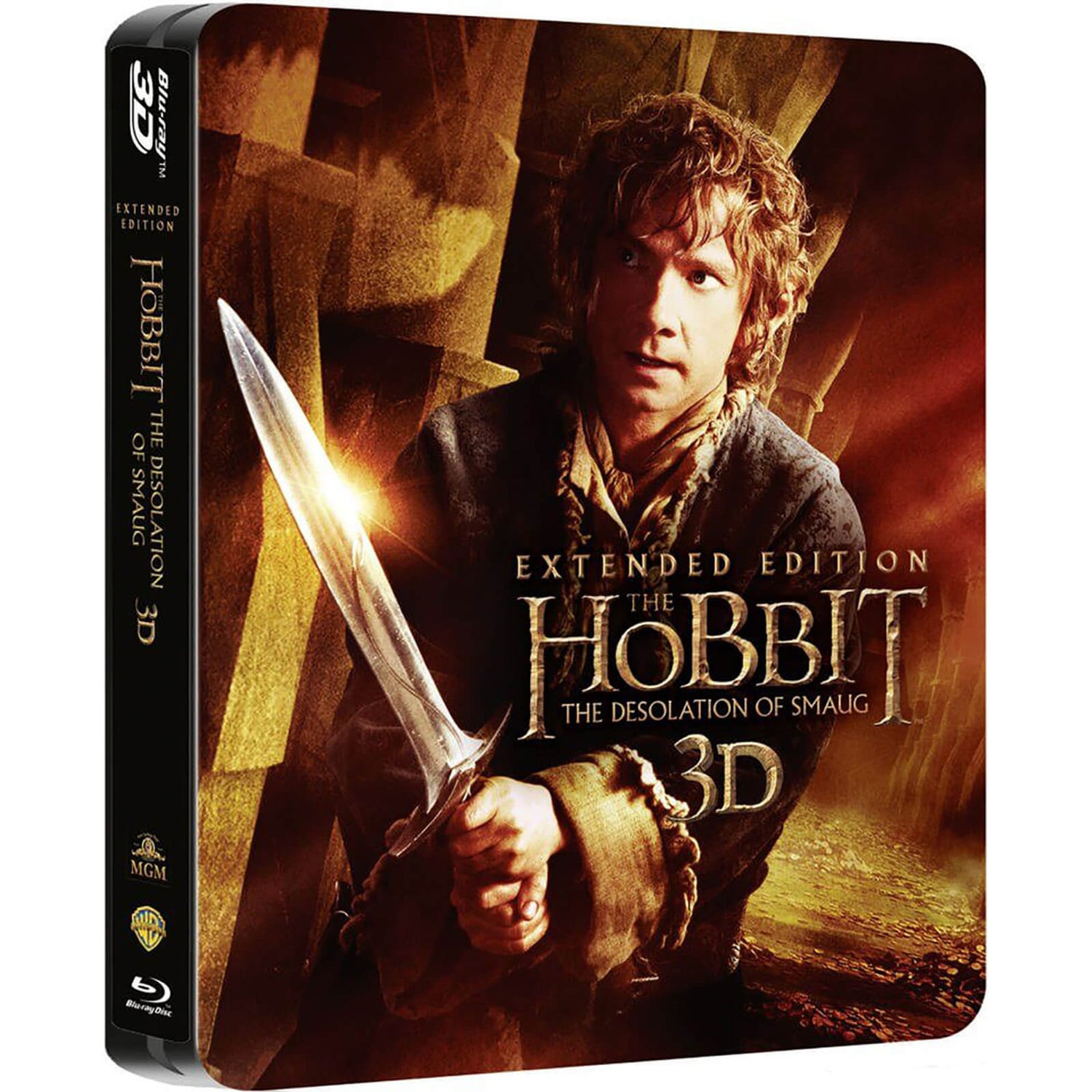 The Hobbit The Desolation Of Smaug Blu Ray Cover