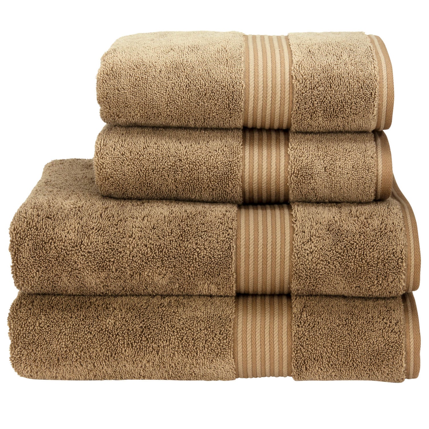 Christy Supreme Hygro Towels - Mocha - Hand Towel (Set of 2)