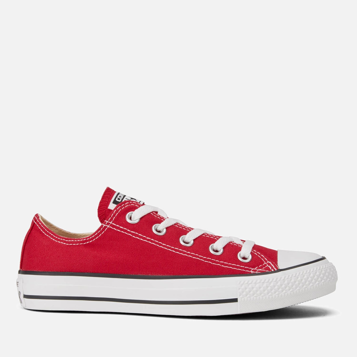 Converse Chuck Taylor All Star Ox Canvas Trainers - Red