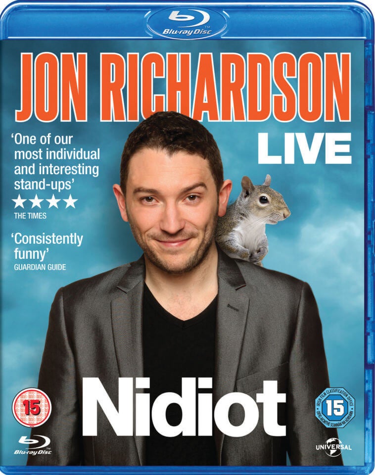 Jon Richardson Live 2014 - Nidiot Blu-ray - Zavvi Ireland