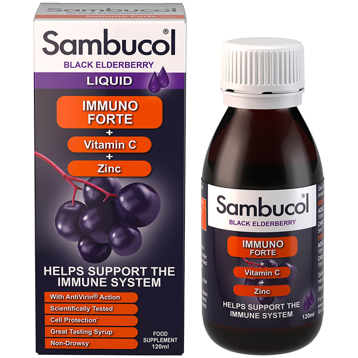Sambucol Immuno Forte (120 мл)