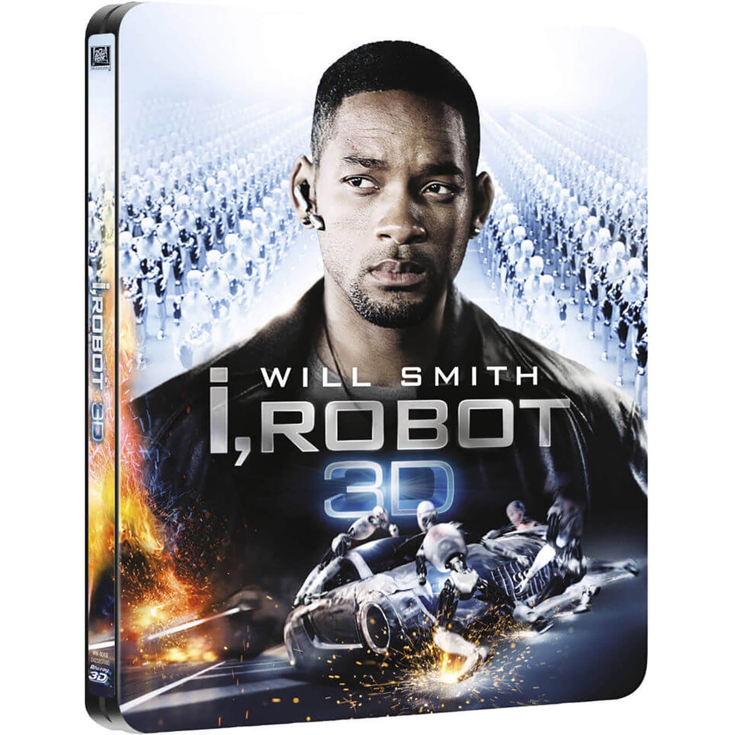 I, Robot 3D (Includes 2D Version) Zavvi UK Exclusive Limited Edition Steelbook Bluray Zavvi US