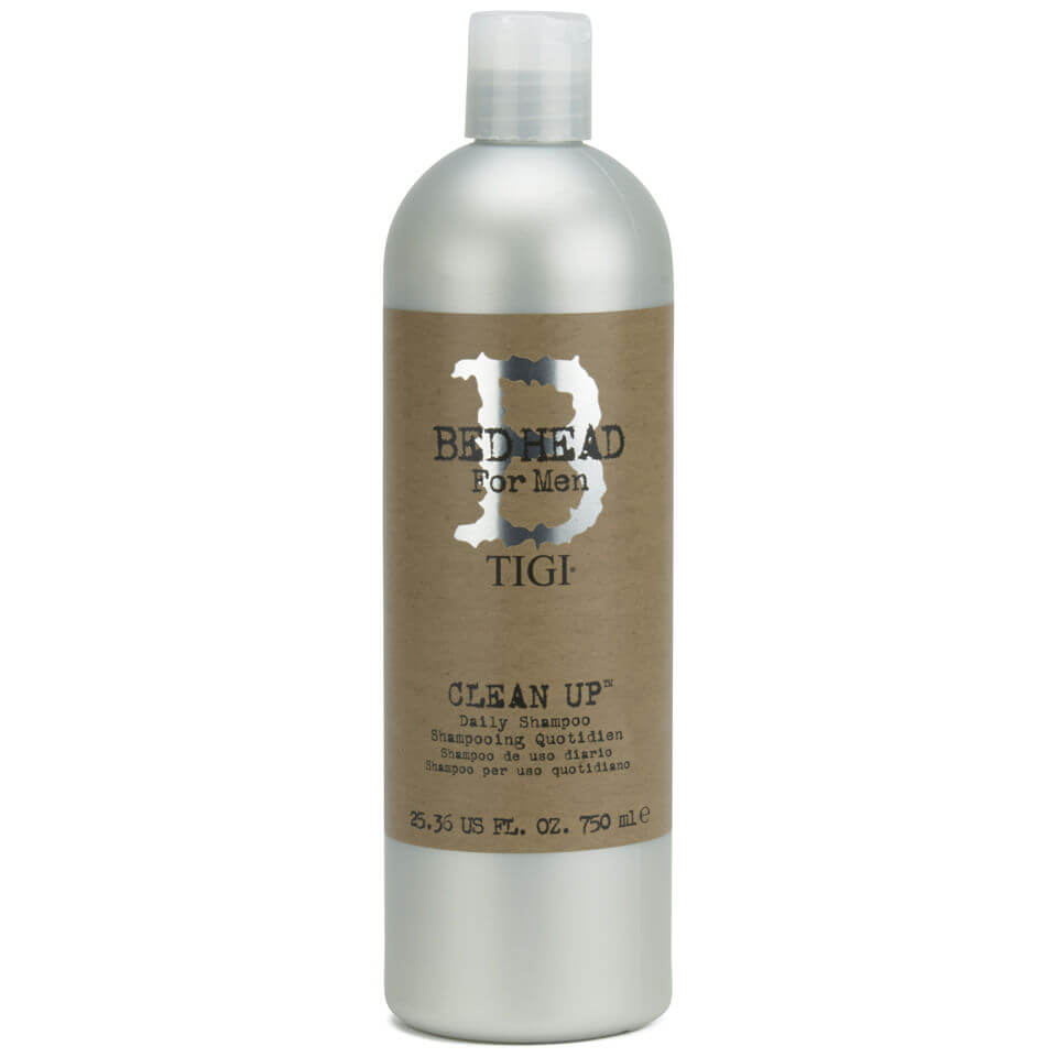 TIGI Bed Head for Men Clean Up Daily Shampoo (750ml) - FREE Delivery