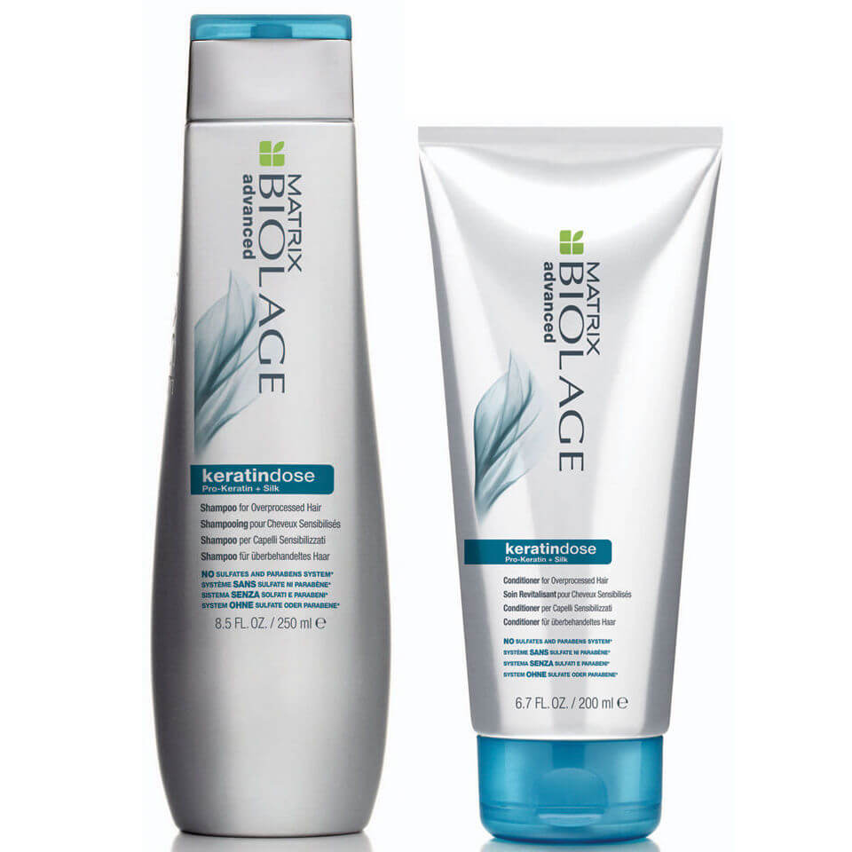 Biolage Advanced KeratinDose Damage Care Shampoo and Conditioner 200ml